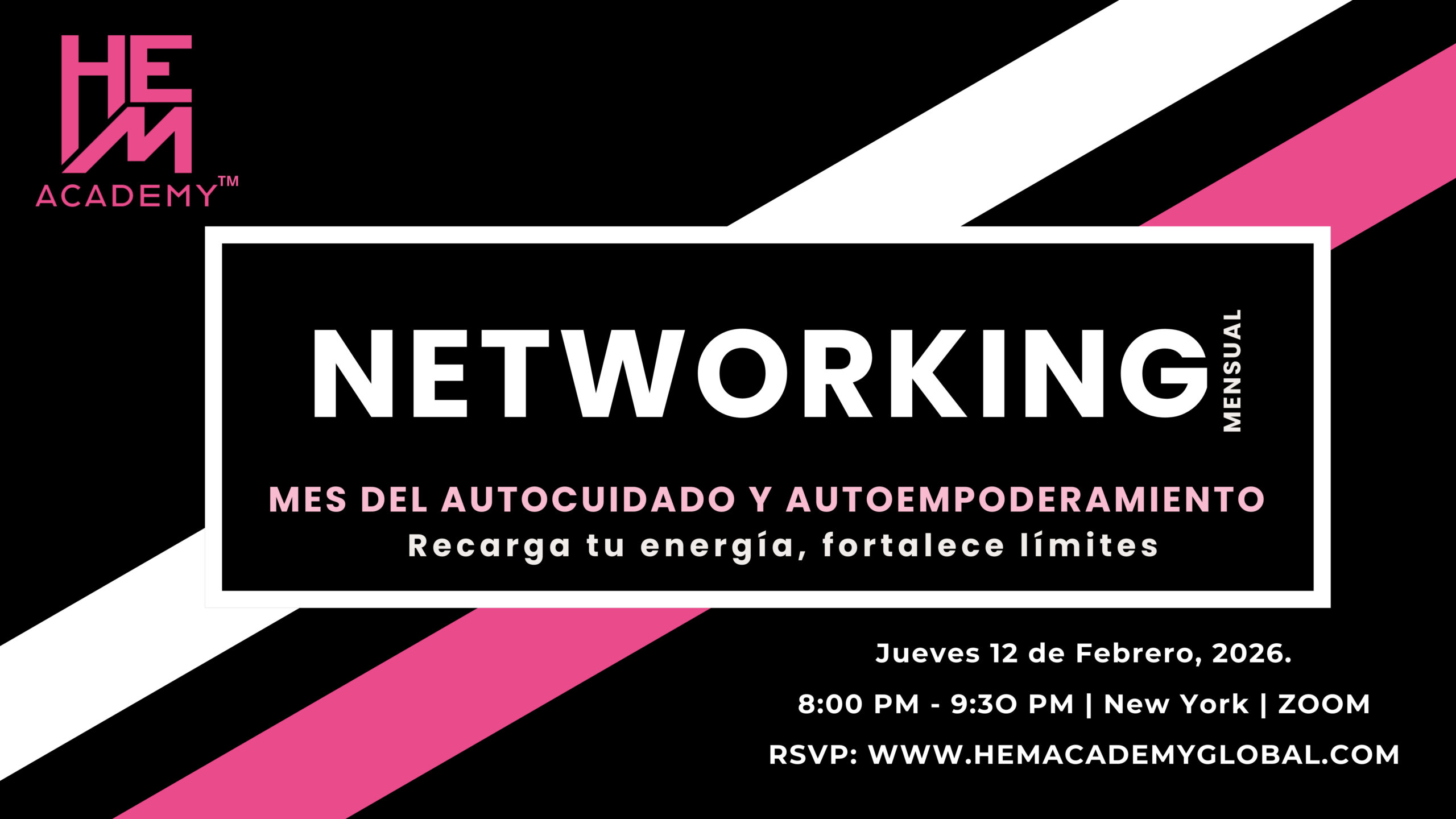 MONTHLY NETWORKING | SELF CARE & SELF EMPOWERMENT MONTH